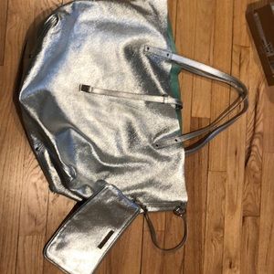 Tiffany & Co Tote and matching wristlet!